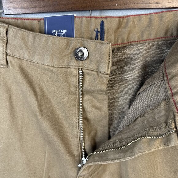 NWT Johnnie O Terry Pants Men's 35 x 34 Brown Khaki Stretch 5 Pocket MSRP $178 - Picture 7 of 11